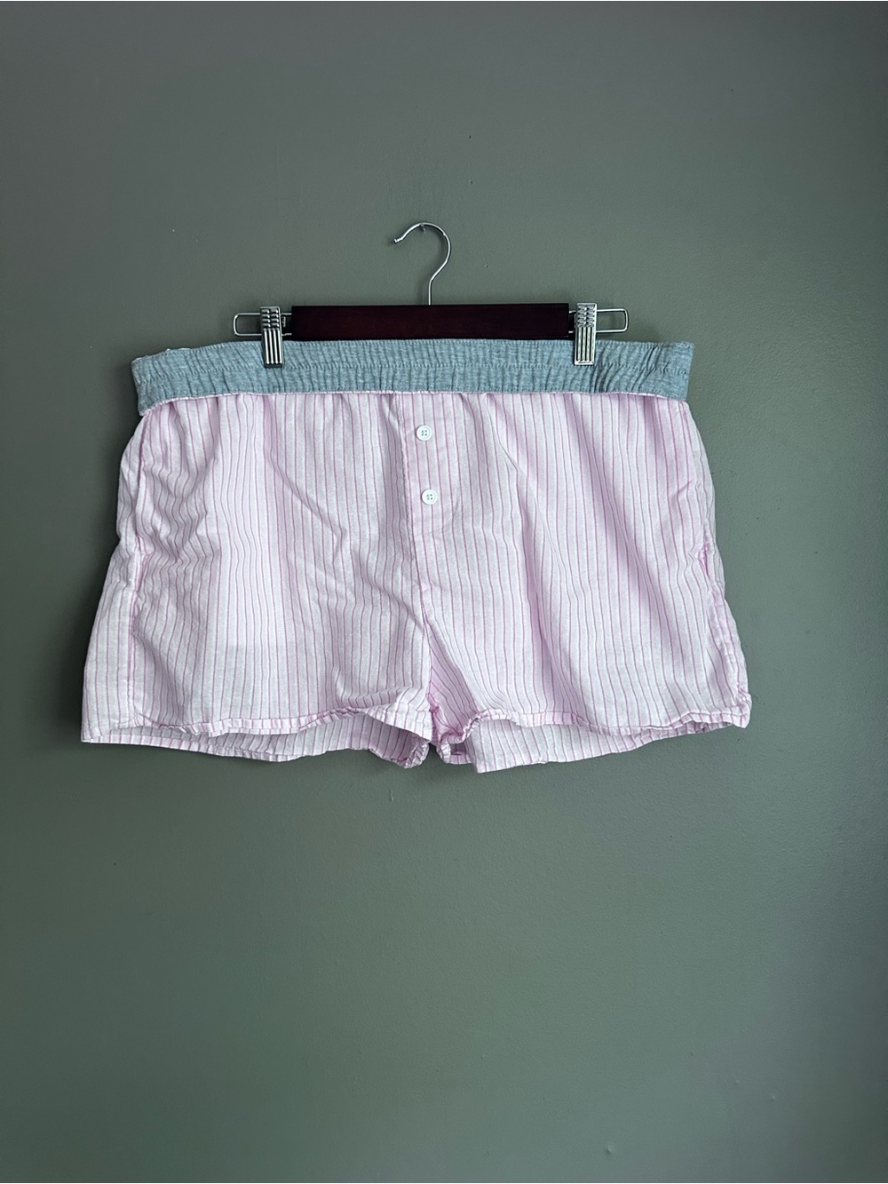 No Boundaries Cotton Rollover Waist Boxer Shorts Women’s Size X-Large